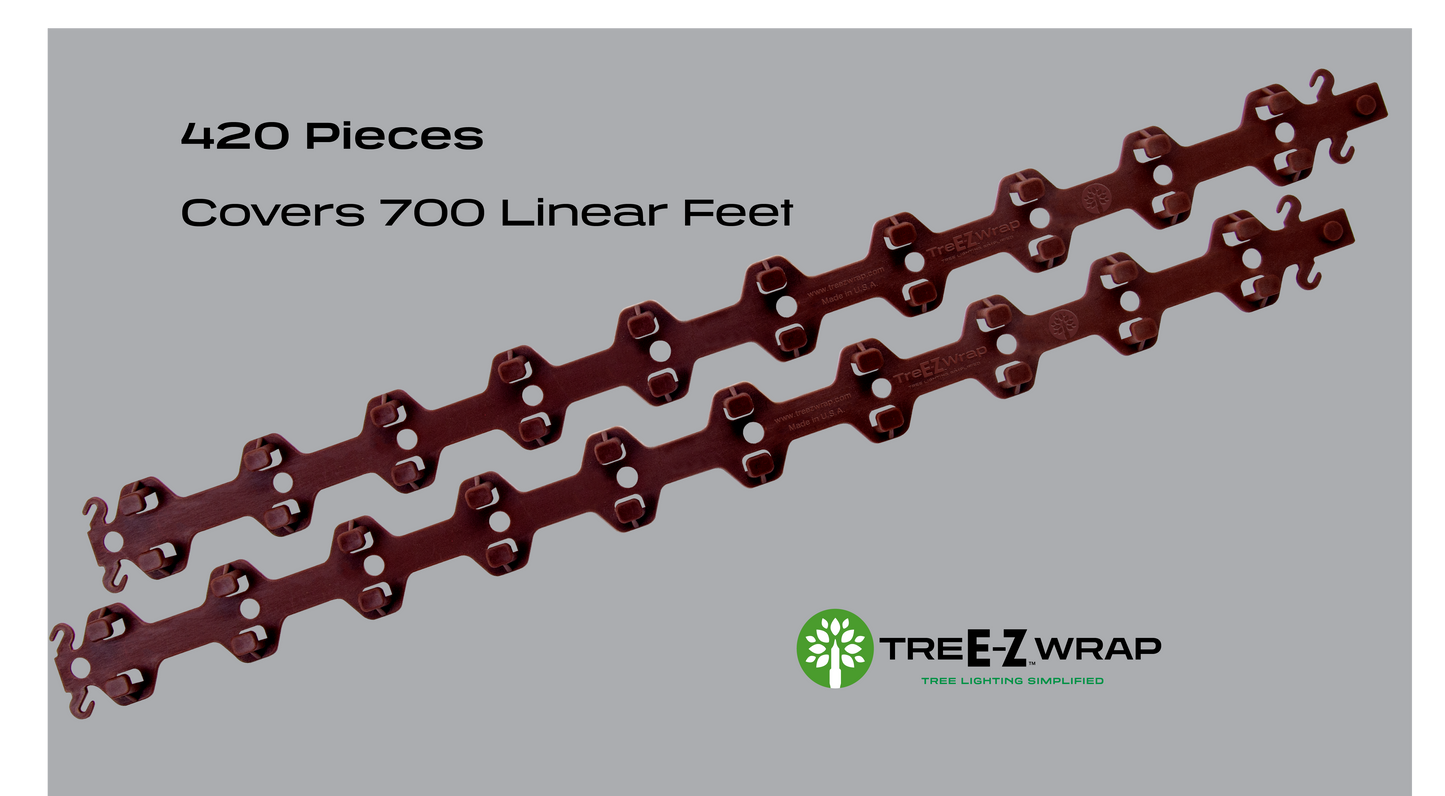 TREE-Z® Wrap 420 pc. Bulk Carton - Brown