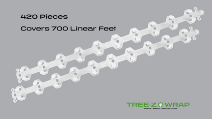 TREE-Z® Wrap - 420 piece Carton White