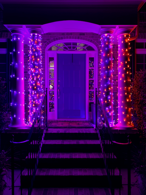 TREE-Z® Wrap Halloween Columns