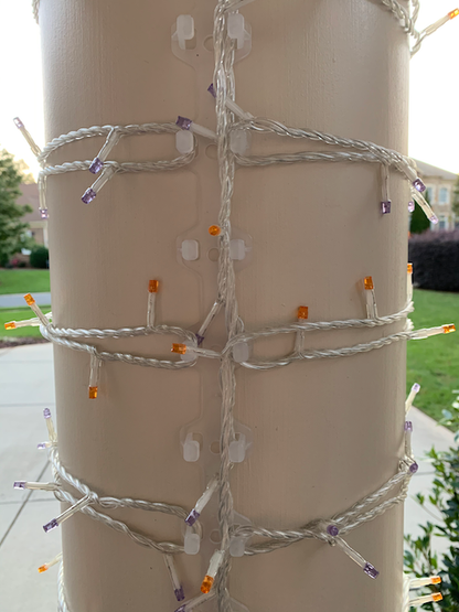 TREE-Z® Wrap on Column Halloween - White