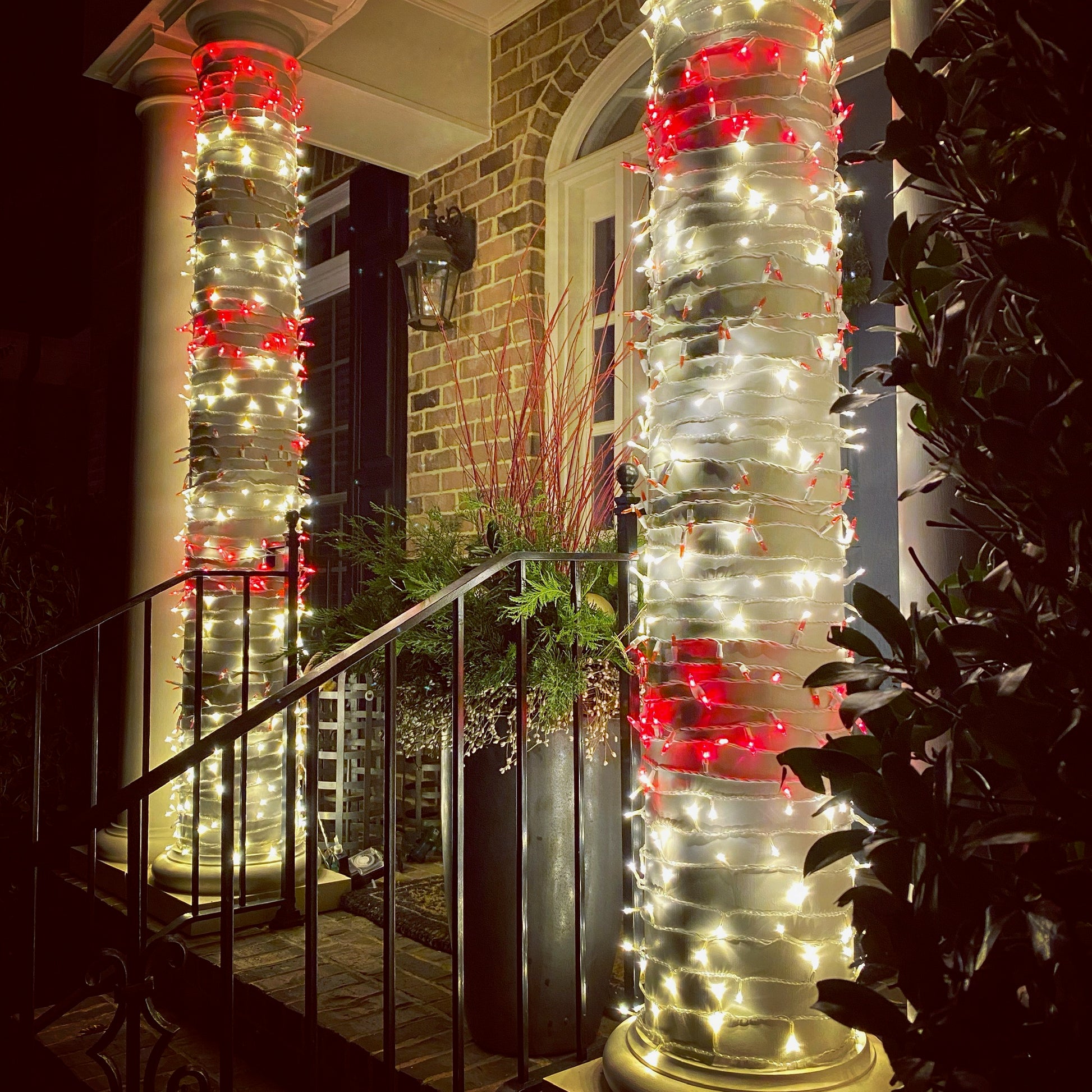 TREE-Z® Wrap - Red and White Columns