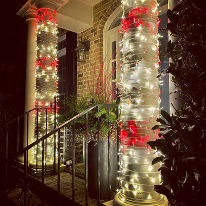 TREE-Z® Wrap - Red and White Columns