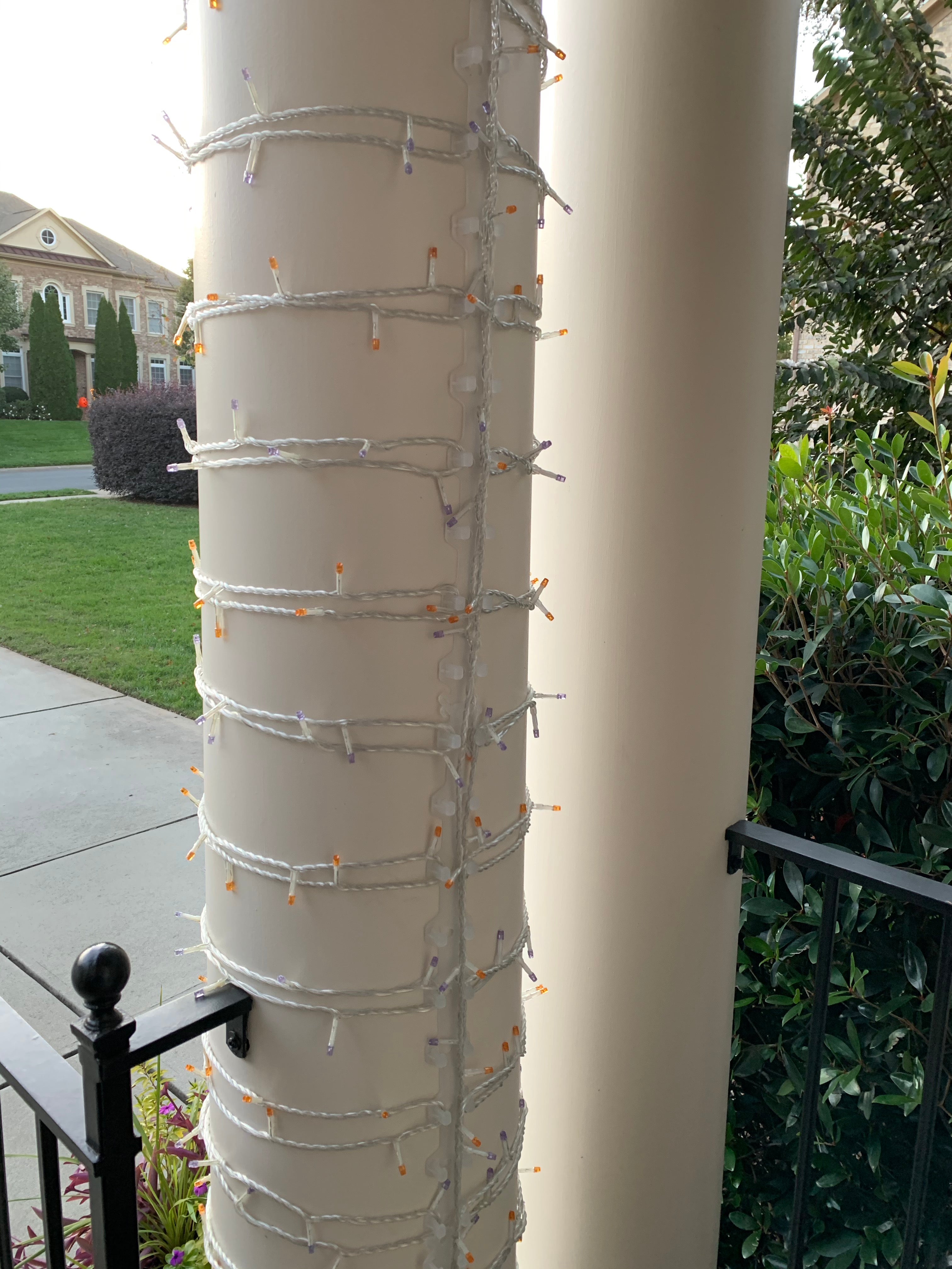 TreE-Z® Wrap on White Columns