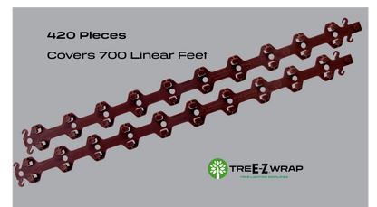 TREE-Z® Wrap 420 pc. Bulk Carton - Brown
